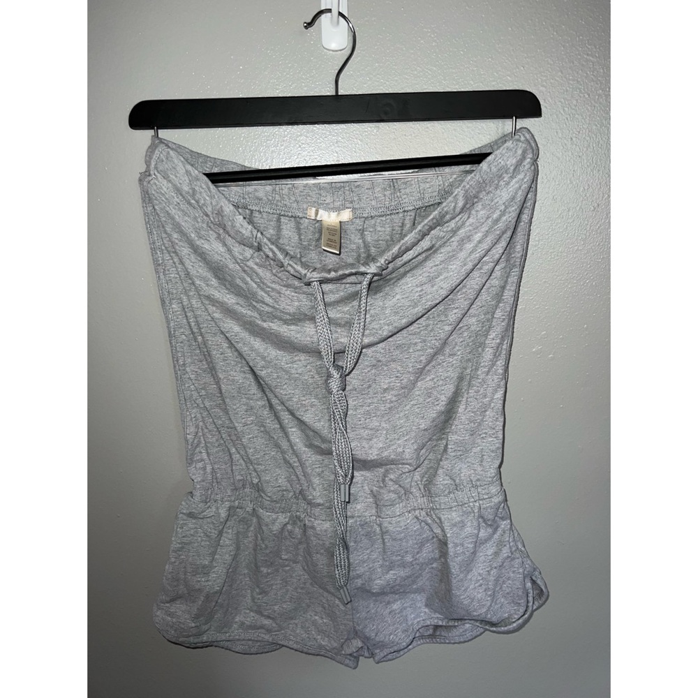 Tube top romper